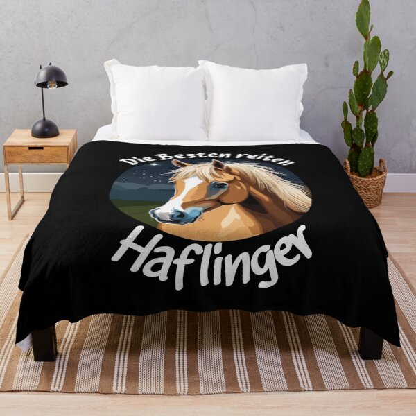 Item preview, Haflinger horse night portrait rider designed and sold by Loona97.