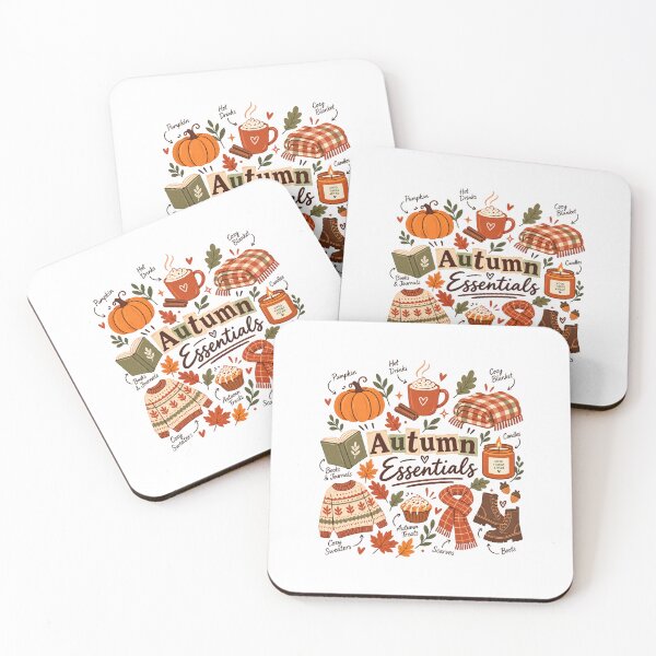 Item preview, Cozy Season Warm Fall Aesthetic Print | Pumpkin, Sweater & Hot Cocoa Graphic designed and sold by Little Joy Market.