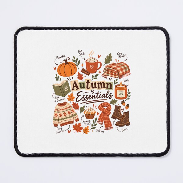 Item preview, Cozy Season Warm Fall Aesthetic Print | Pumpkin, Sweater & Hot Cocoa Graphic designed and sold by Little Joy Market.