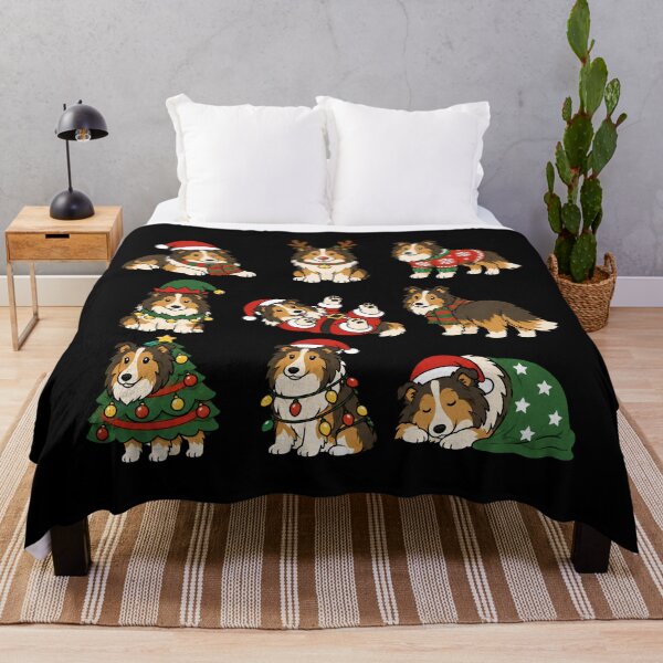 Item preview, Funny Collie Dog Christmas Holiday Xmas Mom Dad designed and sold by rafaeltto.