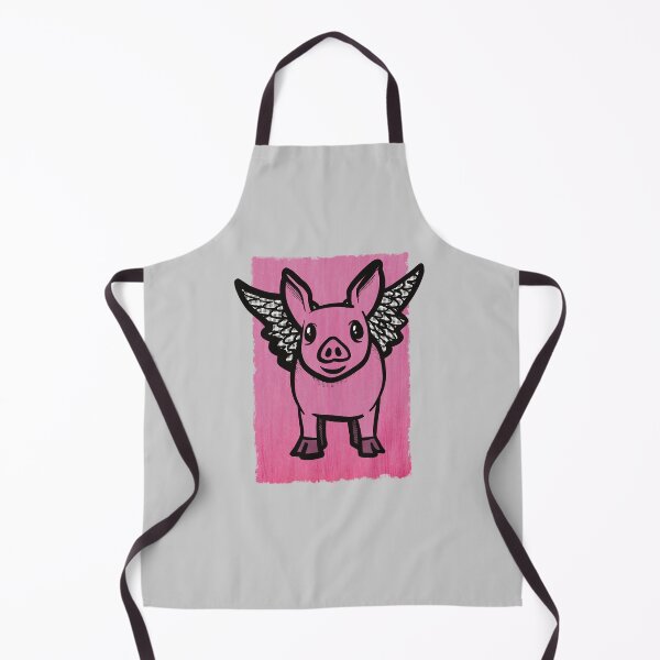 Item preview, Pink Pig with Wings designed and sold by WatershipBound.