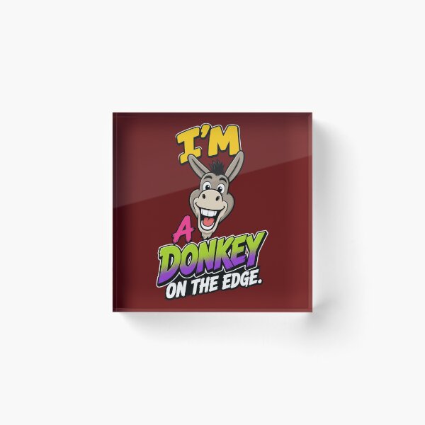 Item preview,  Donkey On The Edge    designed and sold by seohwan16.