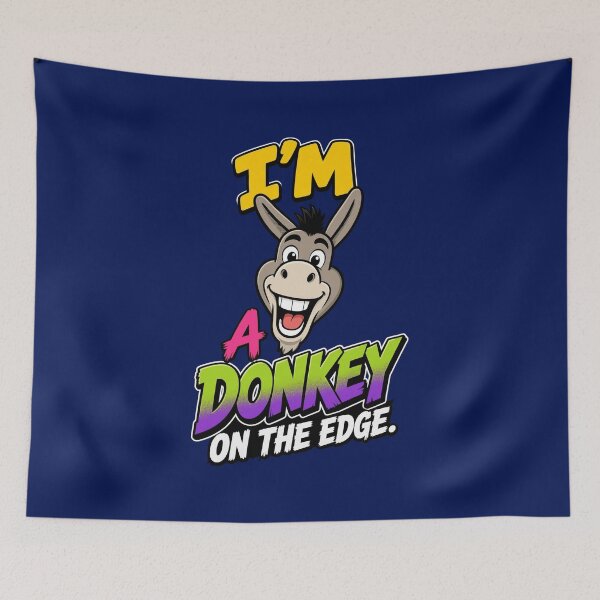 Item preview,  Donkey On The Edge    designed and sold by seohwan16.
