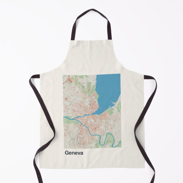 Item preview, Geneva Minimalistic Map Art designed and sold by MapsNerd.
