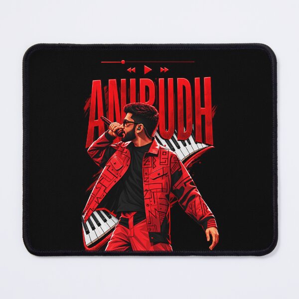 Item preview, Anirudh Rockstar Design | Kollywood Music Director | Tamil Music Fan Art designed and sold by lexxclothing.
