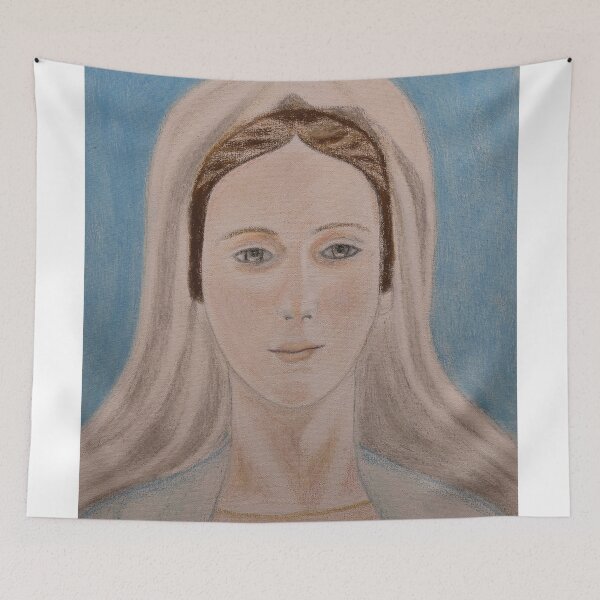Item preview, Our Lady of Medjugorje designed and sold by ScottSvanefeltArt.