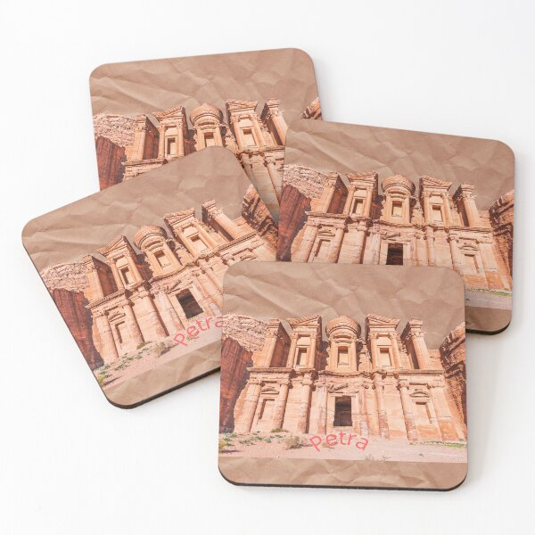 Item preview, Petra Jordan Travel Landmark Design designed and sold by GoldenSparkleShop.