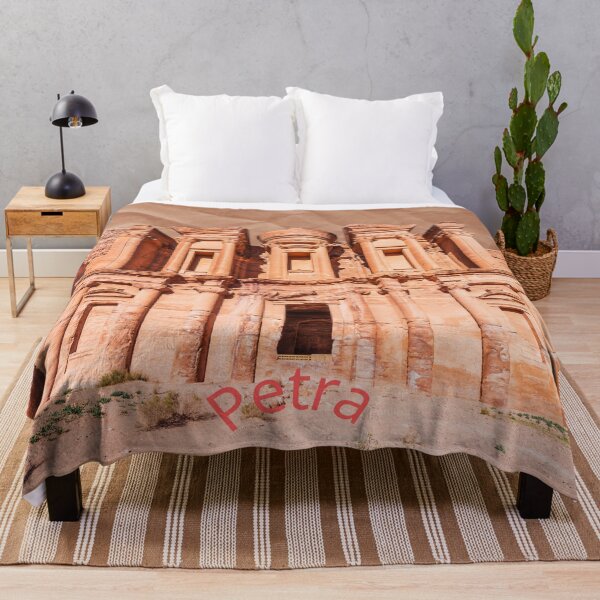 Item preview, Petra Jordan Travel Landmark Design designed and sold by GoldenSparkleShop.
