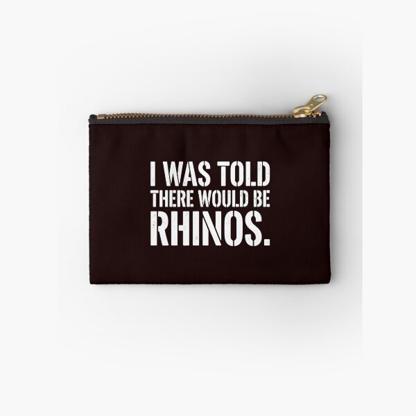 Item preview, I Was Told There Would Be Rhinos Wildlife Safari Animal Lover Humor designed and sold by PopStars1993.