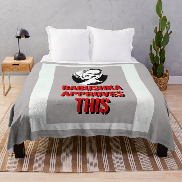Item preview, Babushka Approves This Funny Grandma Tee-40 designed and sold by ErnstBeckm.