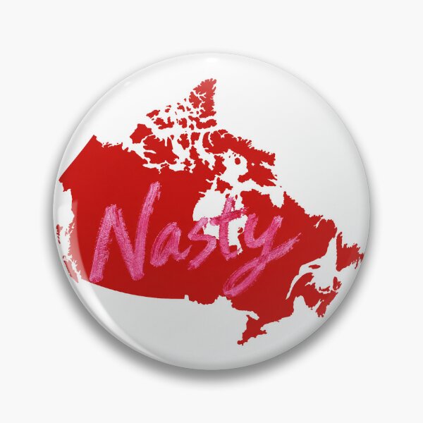 Item preview, Canada's Nasty - Map designed and sold by Rose&Evergreen.