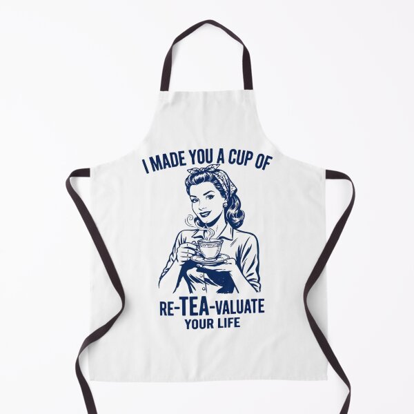 Item preview, Re-Tea-Valuate Your Life Retro Tea Humor designed and sold by Party Peeps.