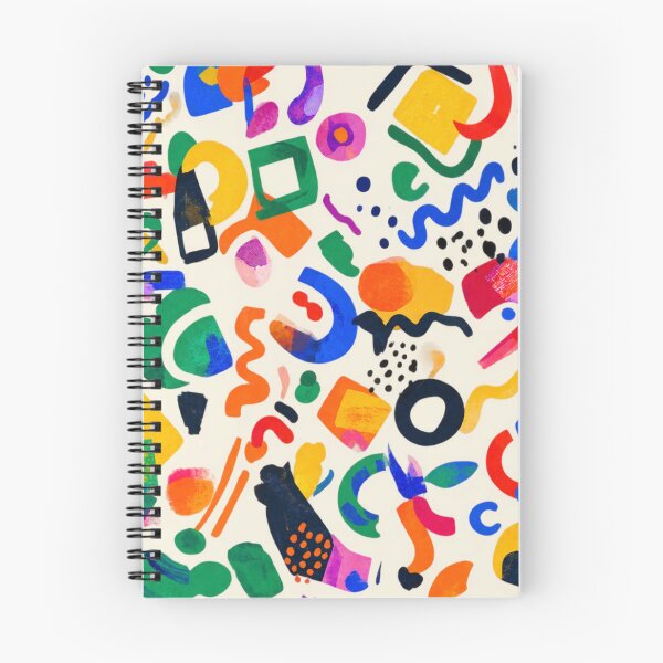 Item preview, Colorful Abstract Matisse Shapes Seamless Pattern designed and sold by lungpleecha.