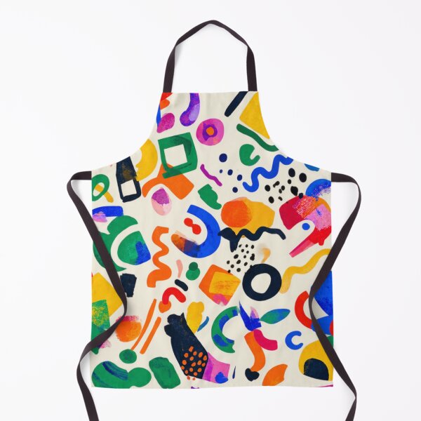 Item preview, Colorful Abstract Matisse Shapes Seamless Pattern designed and sold by lungpleecha.