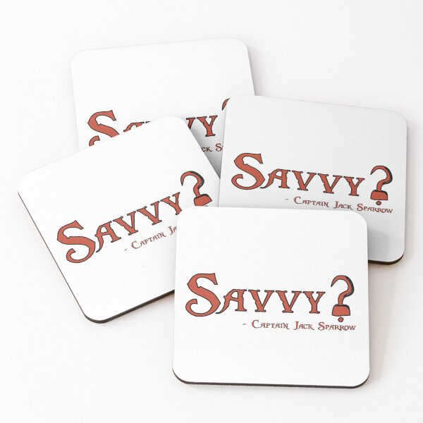 Item preview, Savvy? Captain Jack Sparrow designed and sold by Tnsamhooker.