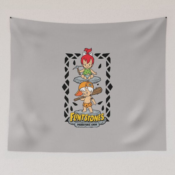 Item preview, Baby Flintstones Pebbles Bamm-Bamm Iconic Cartoon-47 designed and sold by ErnstBeckm.