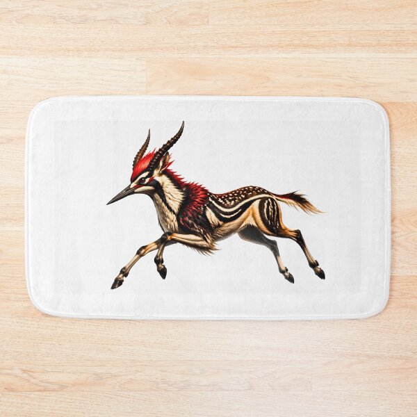Item preview, Majestic Woodpecker Antelope Hybrid Fantasy Creature designed and sold by Mementoo.