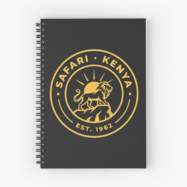 Item preview, Lion Safari Crest — Kenya Badge Logo designed and sold by Shutter-Dragon.