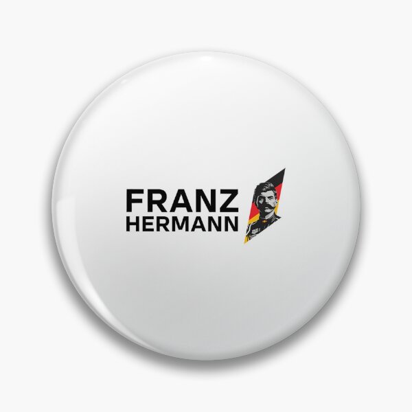 Item preview, Franz Hermann F1 Art - Illustrated Portrait With German Flag Burst designed and sold by dansieminniej.