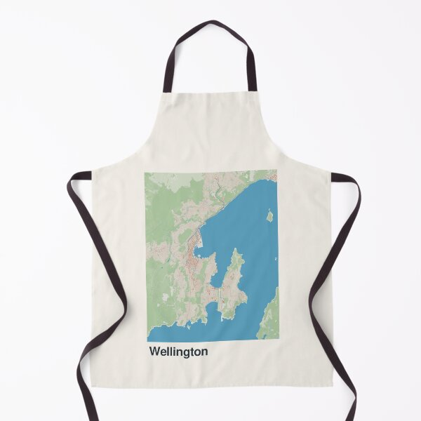 Item preview, Wellington Minimalistic Map Art designed and sold by MapsNerd.