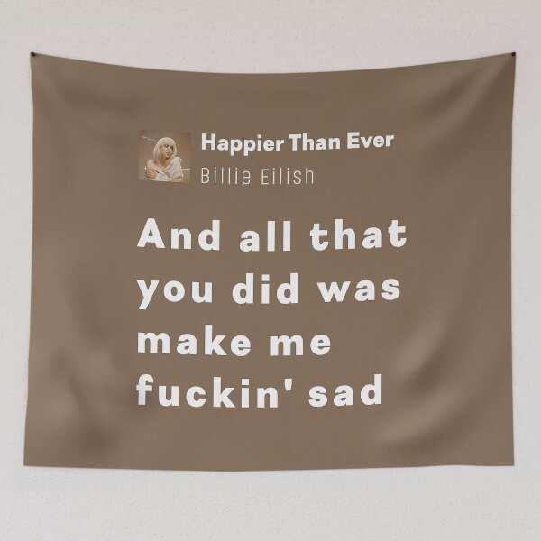 Item preview, HAPPIER THAN EVER designed and sold by elizabethzzlei.