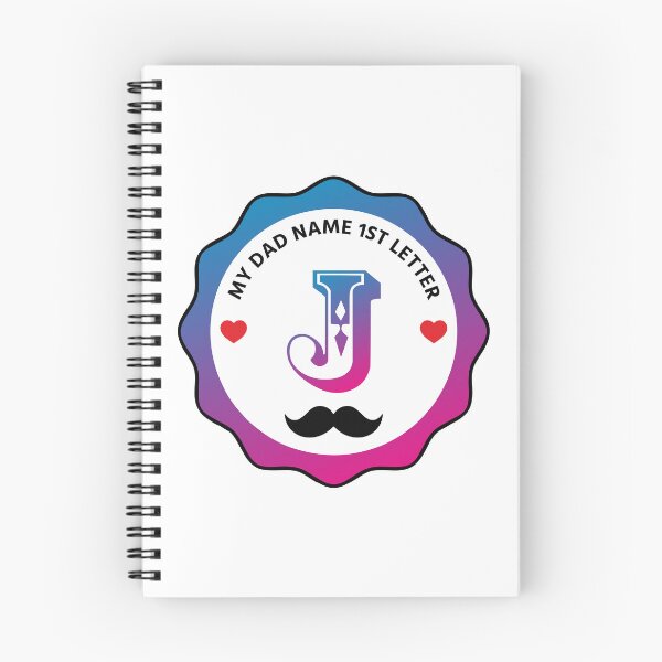 Item preview, My Dad Name First Letter - Personalized Name Initial Letter Typography | Custom First Alphabet Name Art | Monogram Initial Design designed and sold by 440CREATIVES.