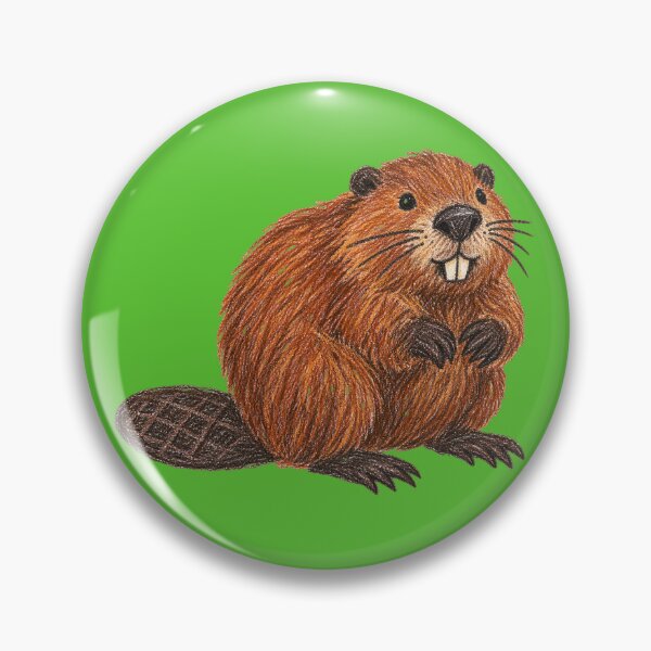 Item preview, Beaver – forest animal designed and sold by JOANNASKAH.