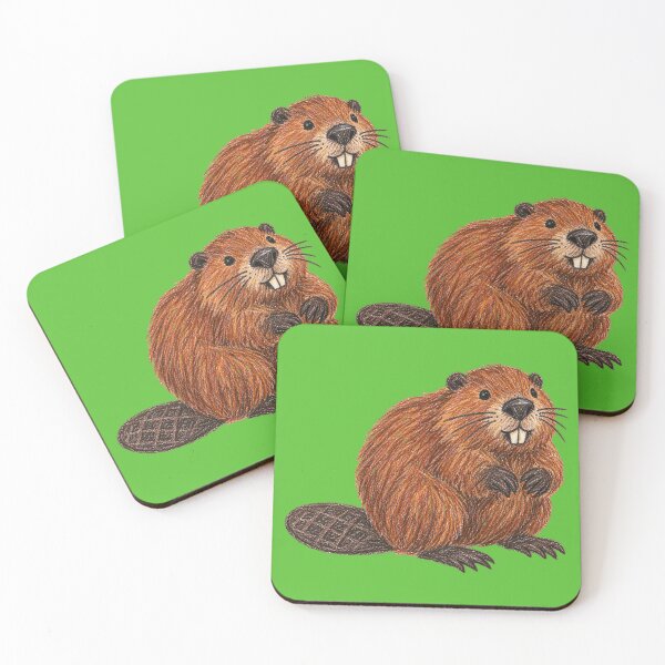 Item preview, Beaver – forest animal designed and sold by JOANNASKAH.
