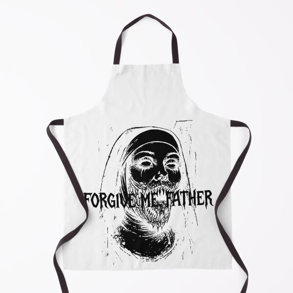 Item preview, Horror Creepy Nun Demon Unholy Evil Occult Alt Scary Goth  designed and sold by mareix.