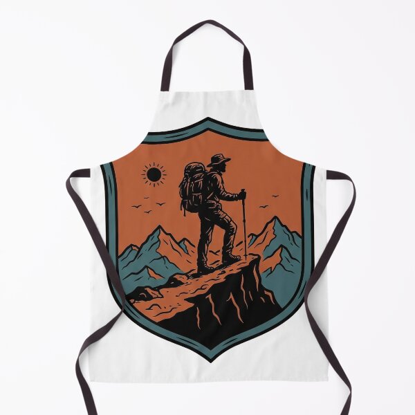 Item preview, Backpacker On The Ridge Crest designed and sold by eduardoroa22.