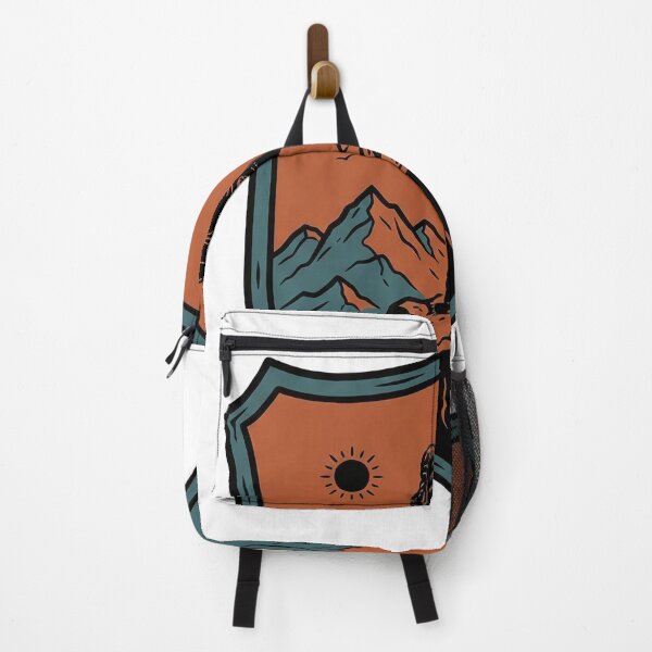 Item preview, Backpacker On The Ridge Crest designed and sold by eduardoroa22.