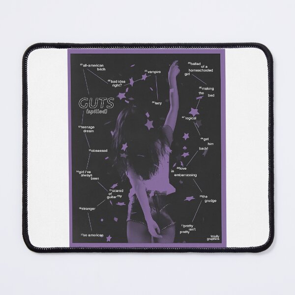 Item preview, O l i v i a R o d r i g o Guts Spilled Purple Aesthetic Poster designed and sold by Veleriart.