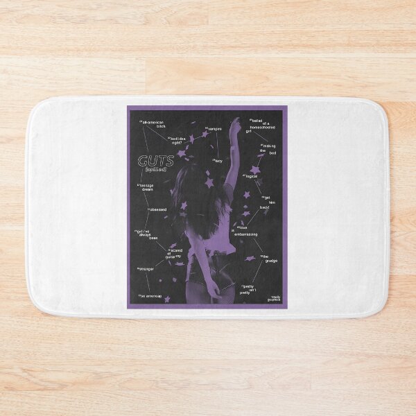 Item preview, O l i v i a R o d r i g o Guts Spilled Purple Aesthetic Poster designed and sold by Veleriart.