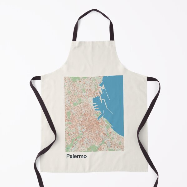 Item preview, Palermo Minimalistic Map Art designed and sold by MapsNerd.