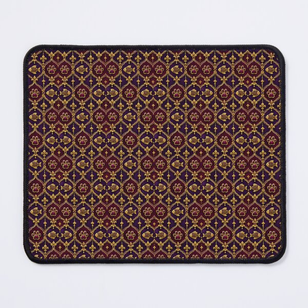 Item preview, Regal Jewel Tone Paw Print Luxury Seamless Pattern Design designed and sold by Rod & Retriever.