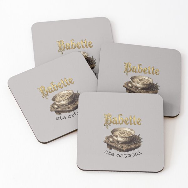 Item preview, Babette Ate Oatmeal Simple Text Graphic-41 designed and sold by ErnstBeckm.