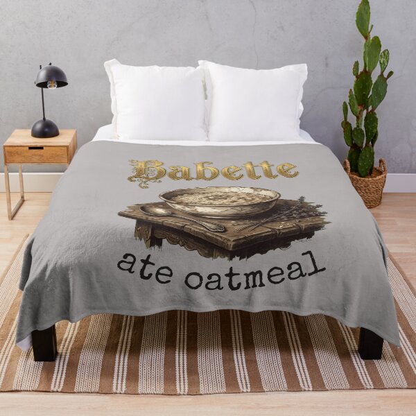 Item preview, Babette Ate Oatmeal Simple Text Graphic-41 designed and sold by ErnstBeckm.