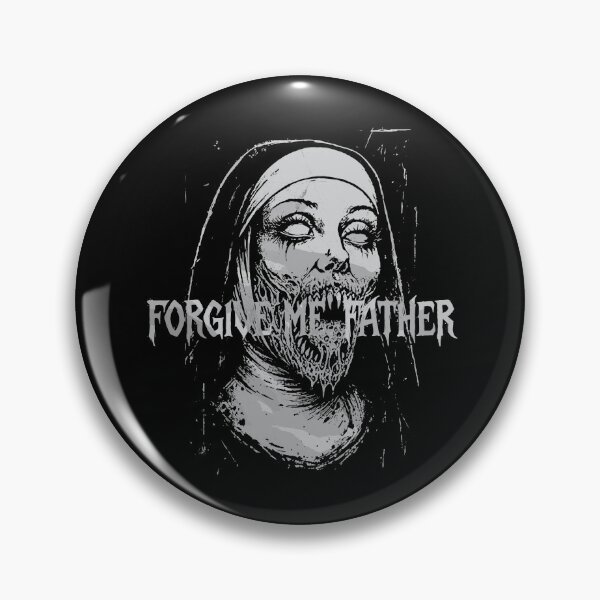 Item preview, Horror Creepy Nun Demon Unholy Evil Occult Alt Scary Goth  designed and sold by mareix.