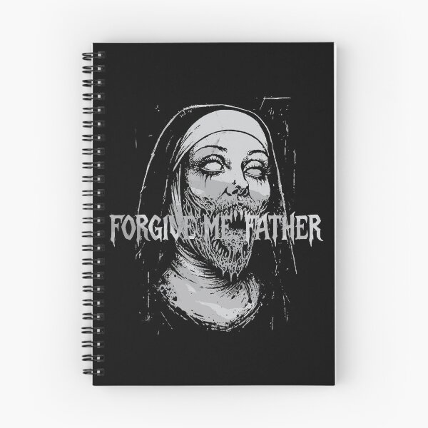 Item preview, Horror Creepy Nun Demon Unholy Evil Occult Alt Scary Goth  designed and sold by mareix.