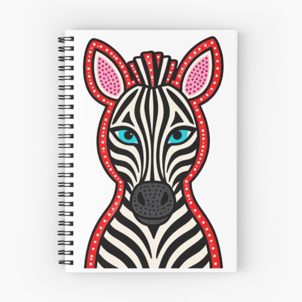 Item preview, Colorful Tribal Zebra Face Art Illustration designed and sold by Snurly.