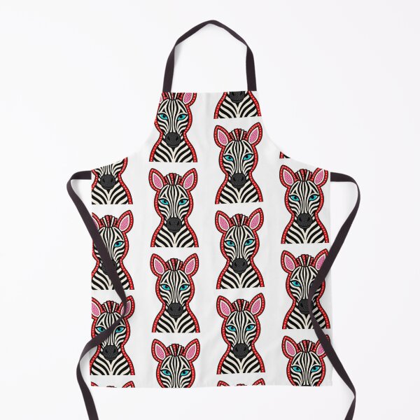 Item preview, Colorful Tribal Zebra Face Art Illustration designed and sold by Snurly.