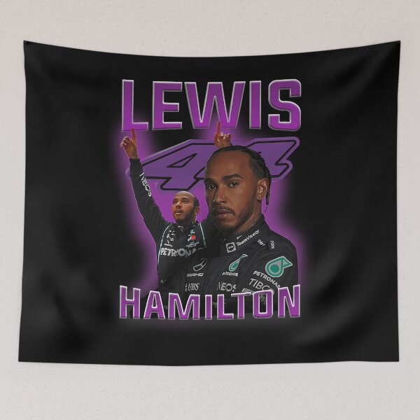 Item preview, Lewis Hamilton 44 Formula 1 Bootleg Artwork Print 2023 designed and sold by dansieminniej.