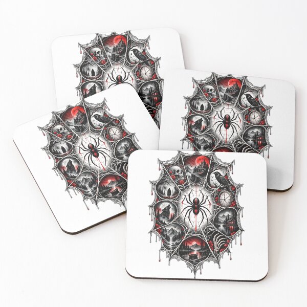 Item preview, Gothic Spiderweb – Dark Macabre Art designed and sold by TOMSZE.