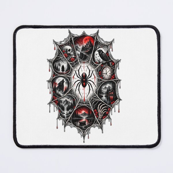 Item preview, Gothic Spiderweb – Dark Macabre Art designed and sold by TOMSZE.