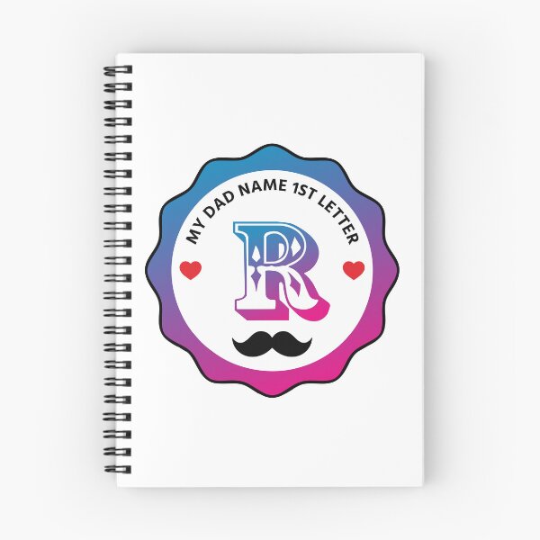 Item preview, My Dad Name First Letter - Personalized Name Initial Letter Typography | Custom First Alphabet Name Art | Monogram Initial Design designed and sold by 440CREATIVES.