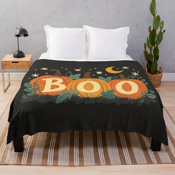 Item preview, Cute BOO pumpkins in Pumpkin Patch designed and sold by OHBOY! Handmade.