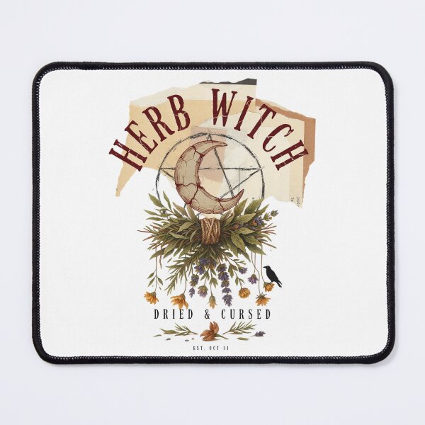 Item preview, Herb Witch Halloween Design Graphic Tee v22 designed and sold by DarylWelsh2024.