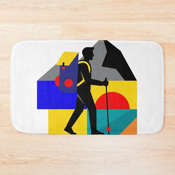 Item preview, Bauhaus Backpacker In Colour Blocks designed and sold by eduardoroa22.