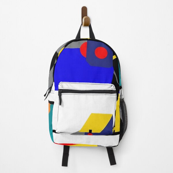 Item preview, Bauhaus Backpacker In Colour Blocks designed and sold by eduardoroa22.