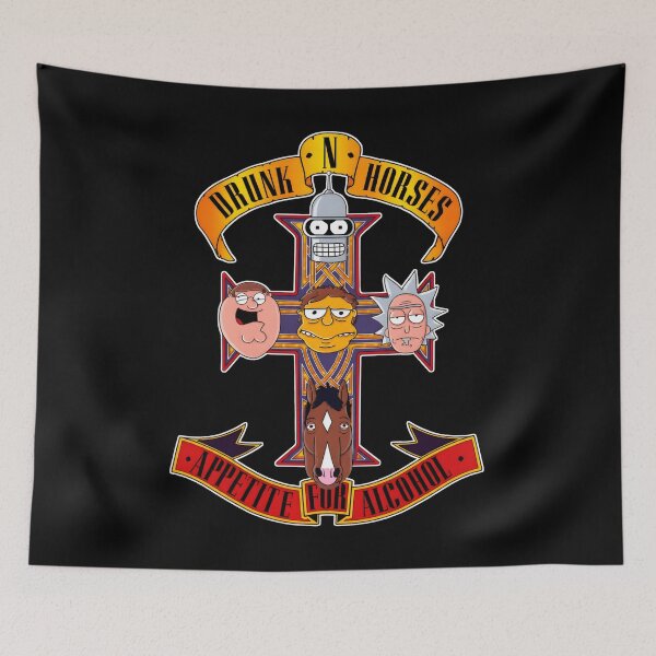 Item preview, Drunk N Horses Appetite For Alcohol et Drunk N Horses Appetite For Alcohol designed and sold by zuleycaahrya.